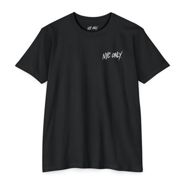 NYC Only T-Shirt — Night Skyline Graphic Tee