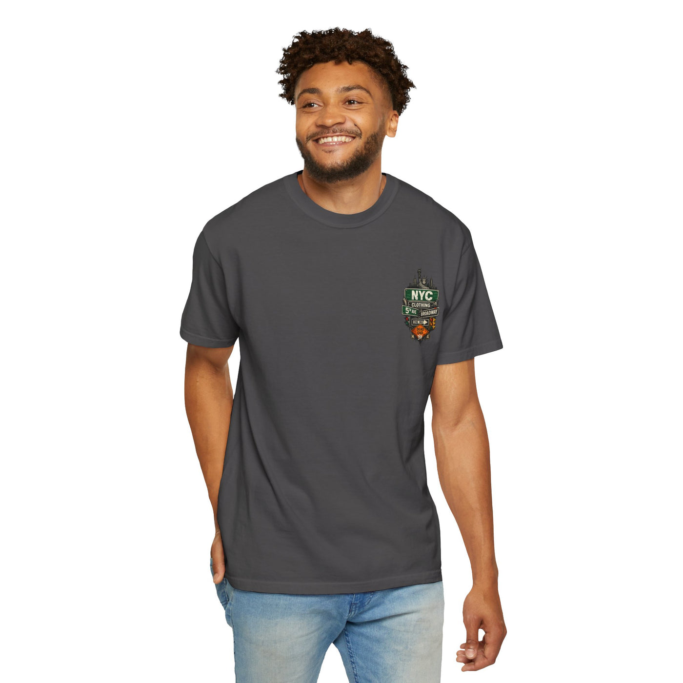 City Signage T-Shirt — Vintage City Badge Tee