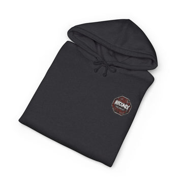 NYOnly Distressed Stop Sign Hoodie — New York City Streetwear Pullover