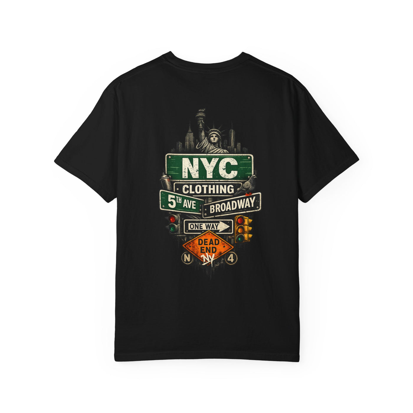 City Signage T-Shirt — Vintage City Badge Tee