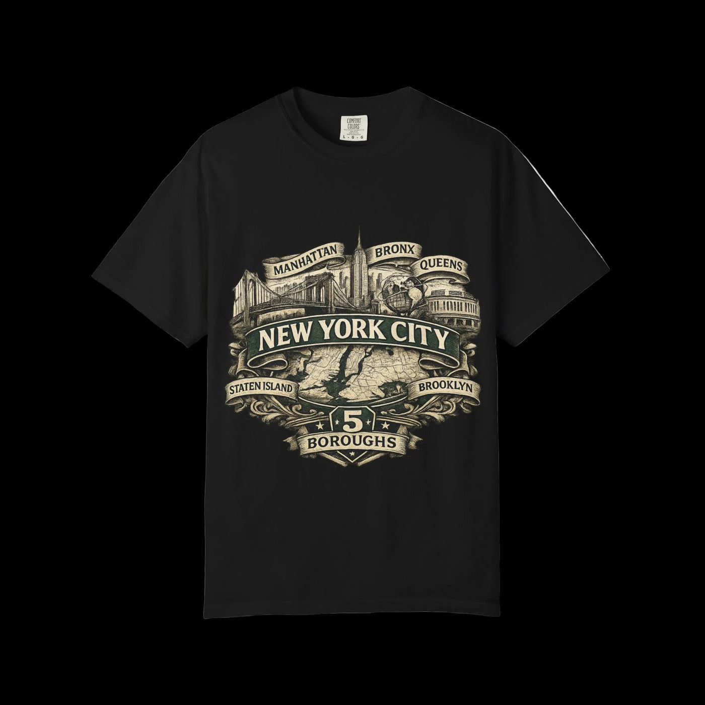 NYC Only Clothing Boroughs Tee