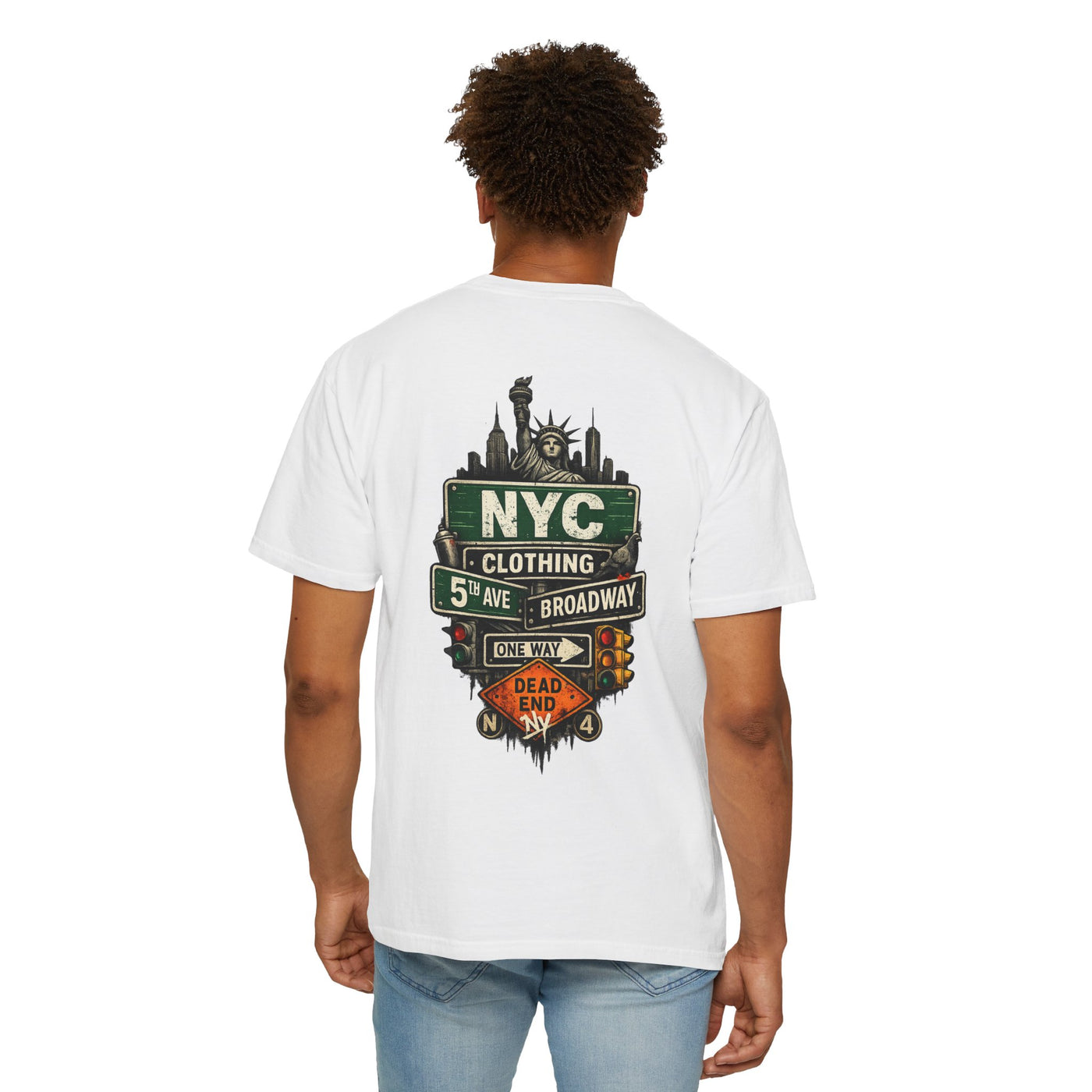 City Signage T-Shirt — Vintage City Badge Tee