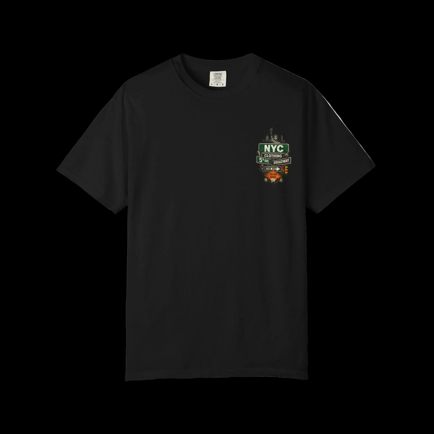 City Signage T-Shirt — Vintage City Badge Tee