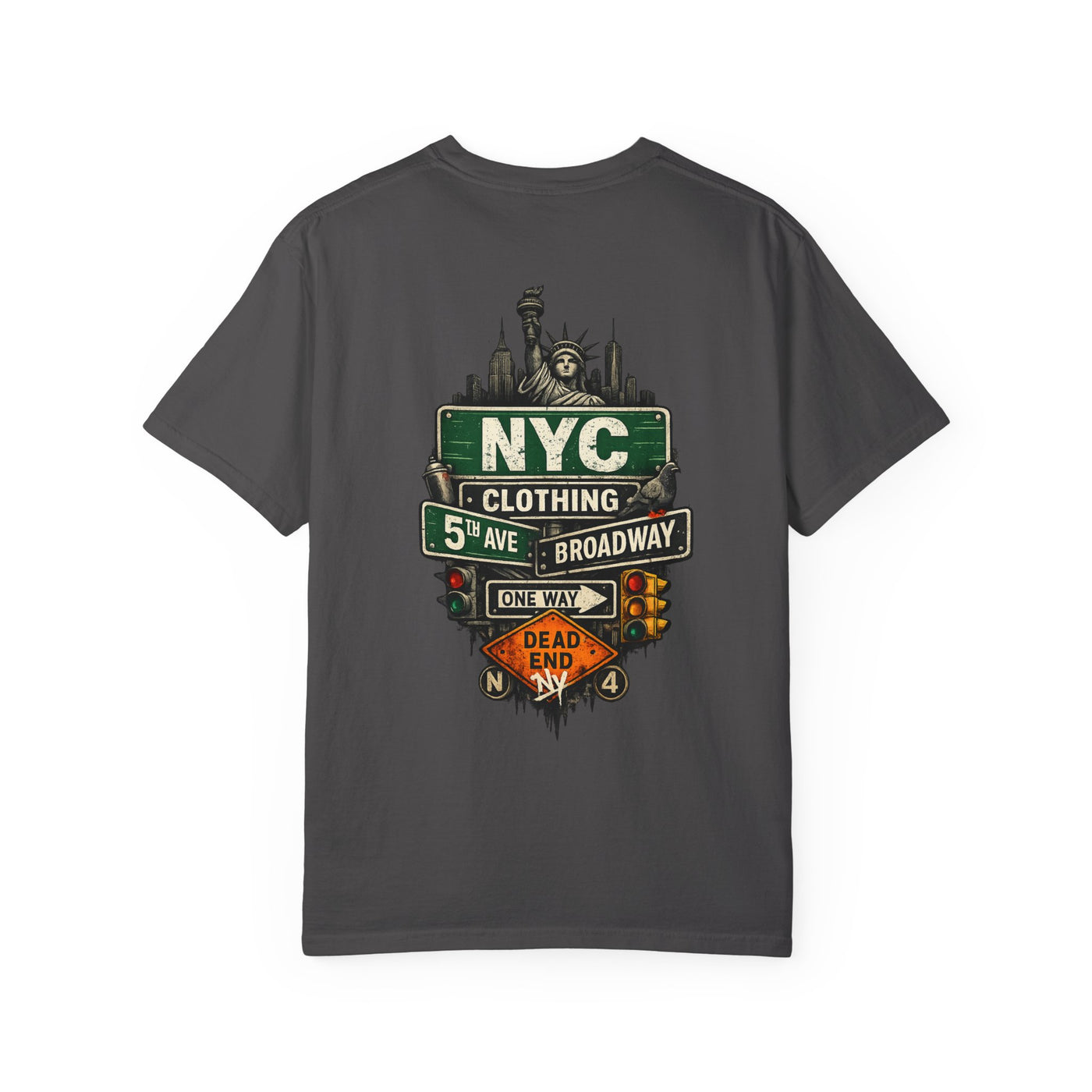 City Signage T-Shirt — Vintage City Badge Tee