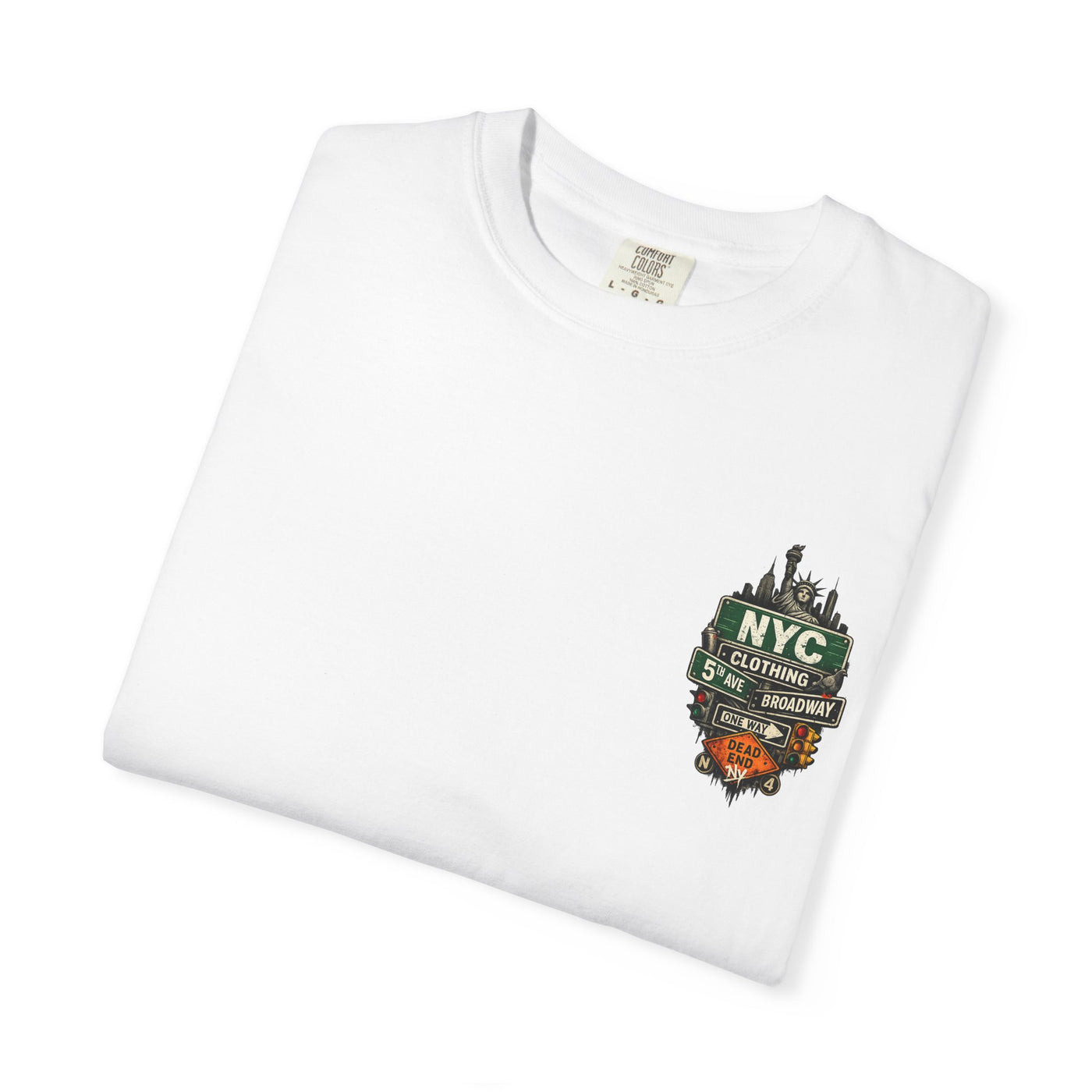 City Signage T-Shirt — Vintage City Badge Tee