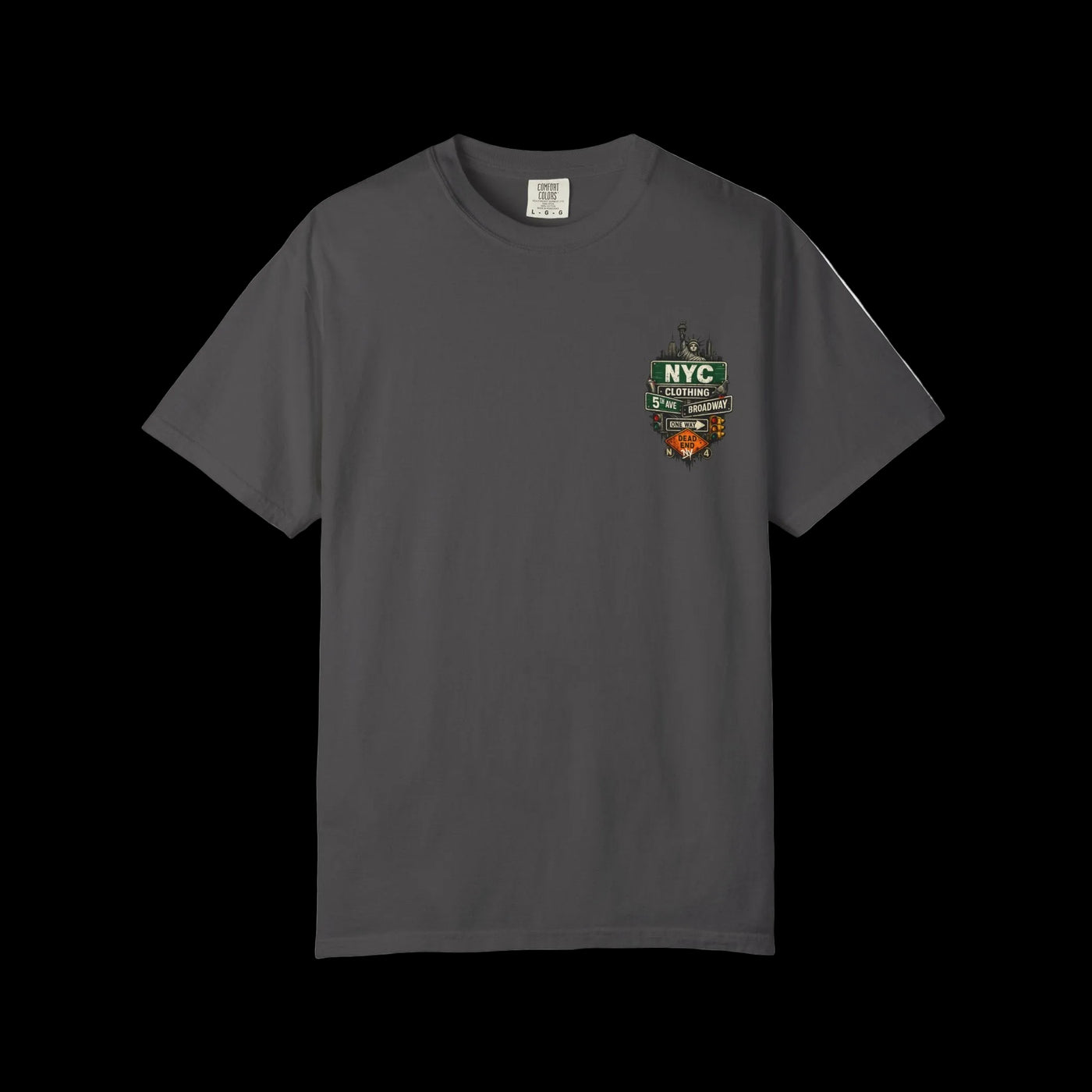 City Signage T-Shirt — Vintage City Badge Tee