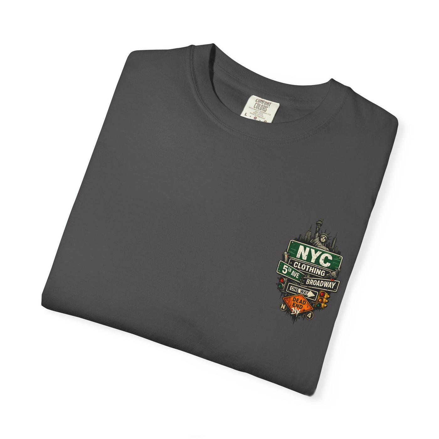 City Signage T-Shirt — Vintage City Badge Tee