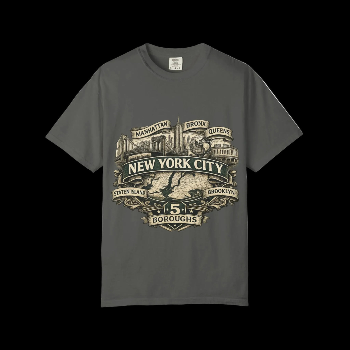 NYC Only Clothing Boroughs Tee