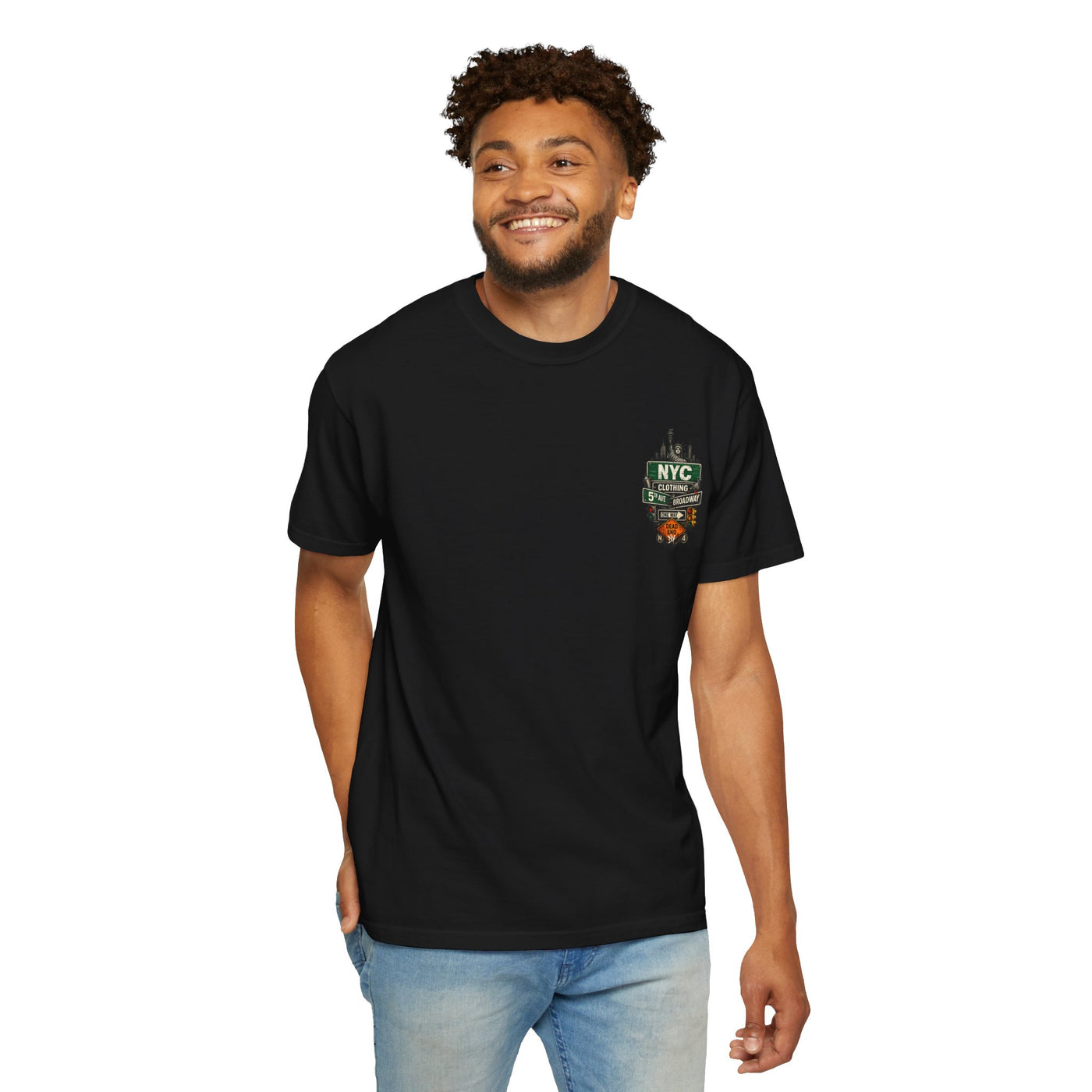 City Signage T-Shirt — Vintage City Badge Tee