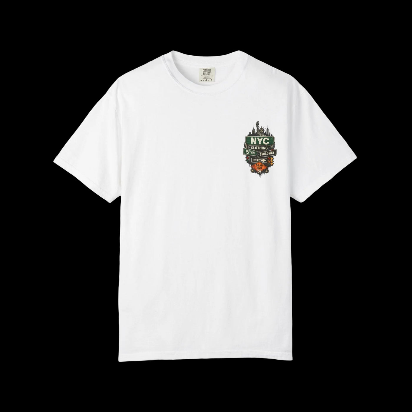 City Signage T-Shirt — Vintage City Badge Tee