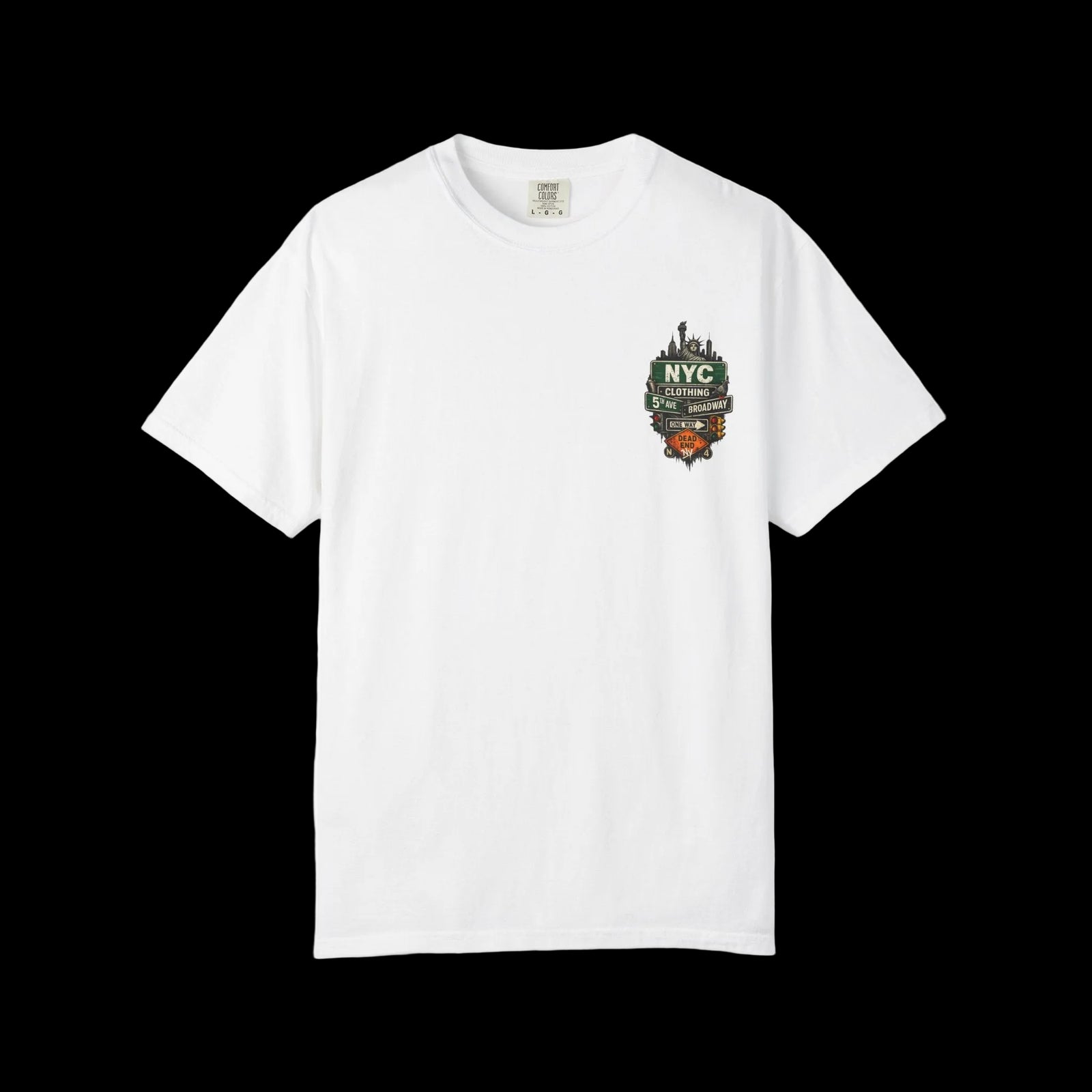 City Signage T-Shirt — Vintage City Badge Tee