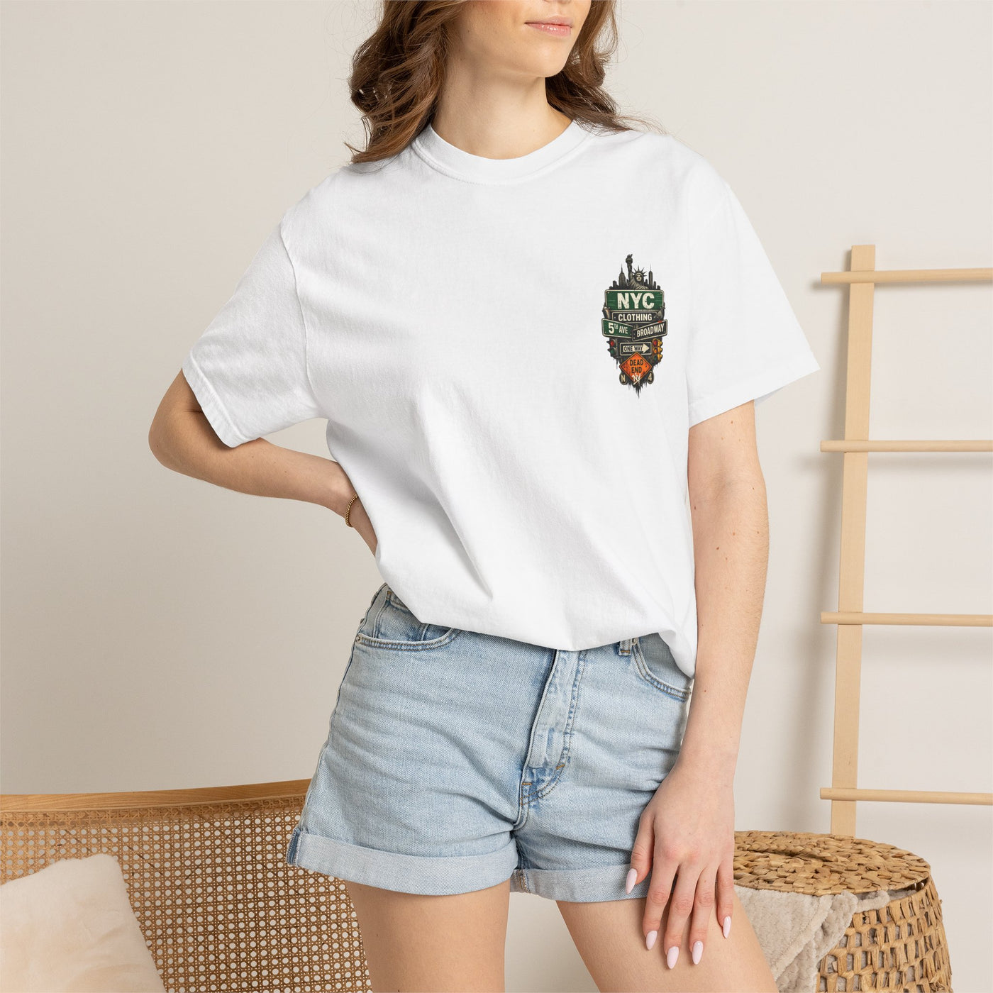 City Signage T-Shirt — Vintage City Badge Tee