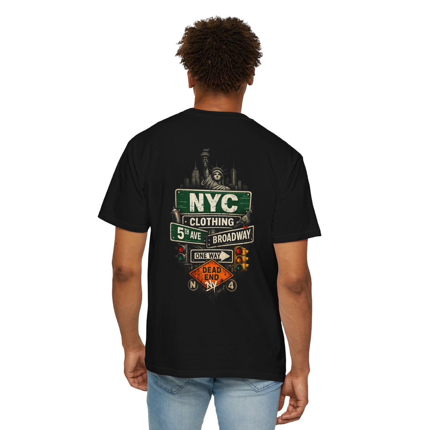 City Signage T-Shirt — Vintage City Badge Tee