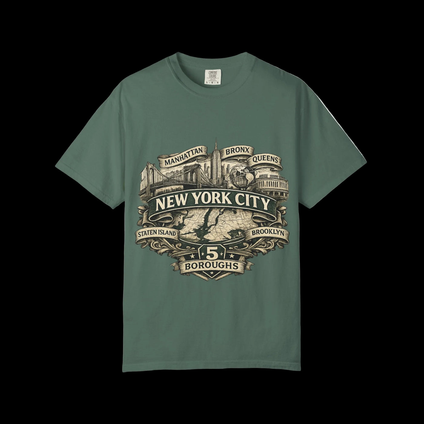 NYC Only Clothing Boroughs Tee