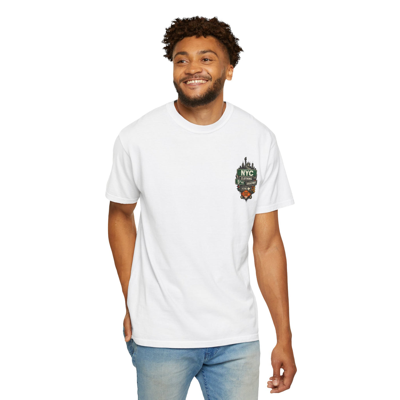City Signage T-Shirt — Vintage City Badge Tee