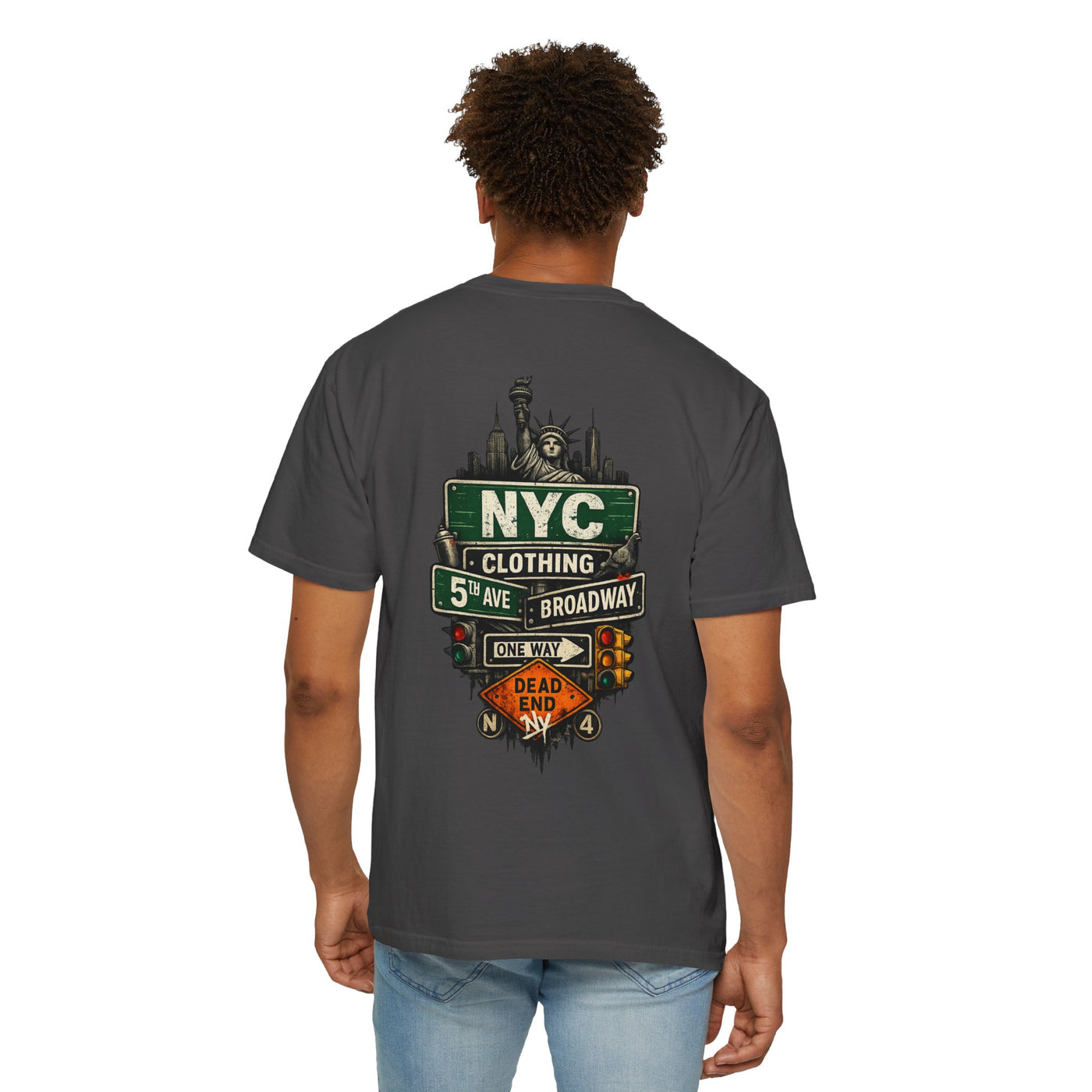 City Signage T-Shirt — Vintage City Badge Tee
